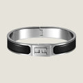 Hermes Jet Black 18K Gold Bracelet
