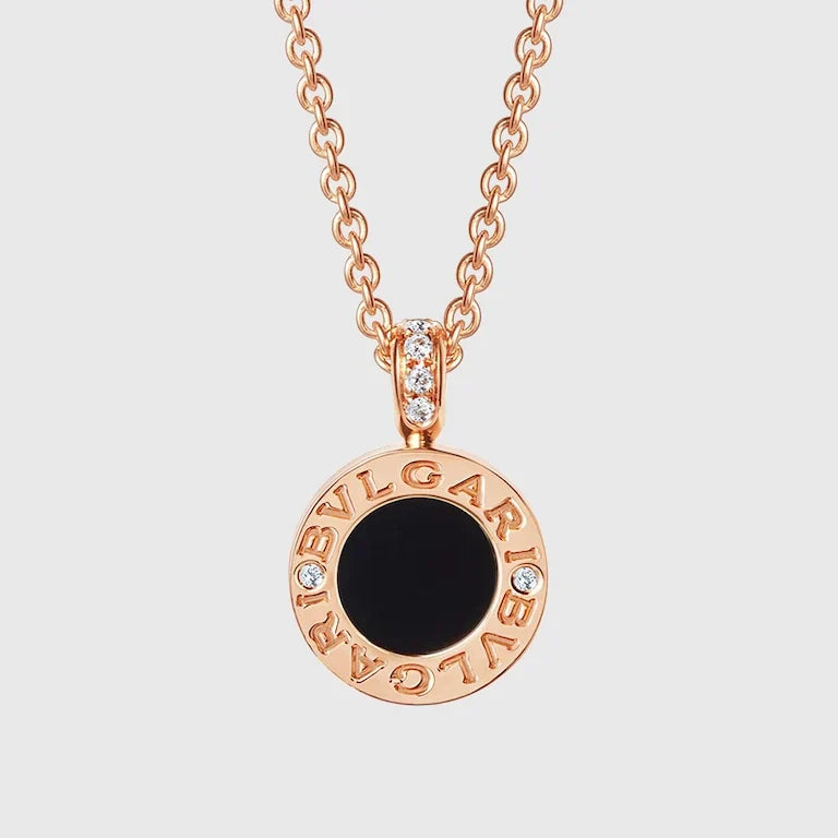 Bvlgari Black Ceramic 18K Gold Necklace