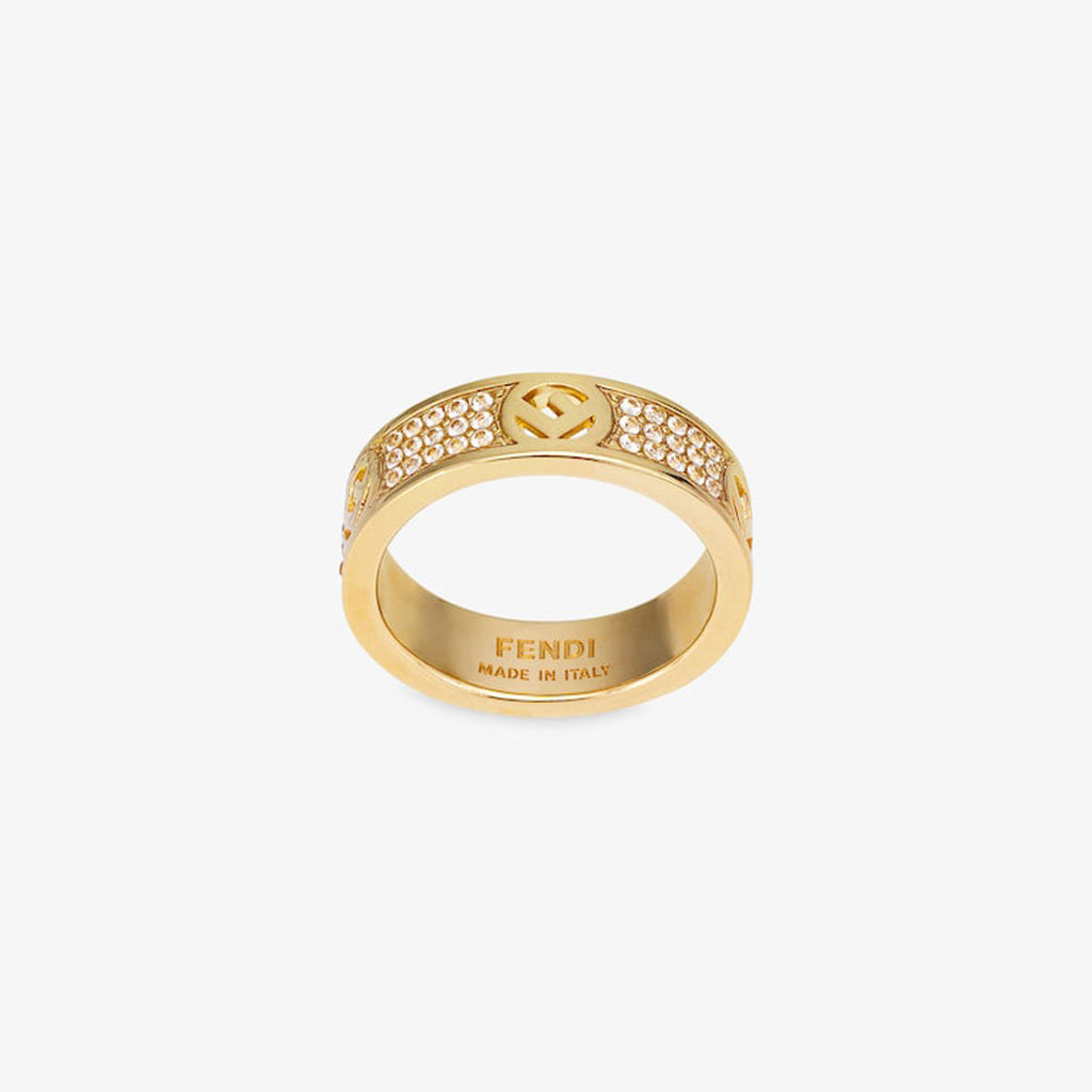 Fendi Is 18K Yellow Gold Ring