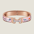 Hermes Clic Couvertures 18K Gold Bracelet