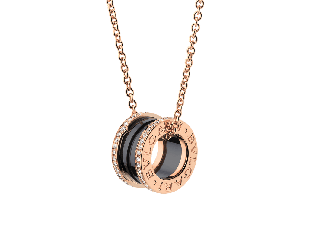 B.zero1 Edge Diamonds 18K Gold Necklace