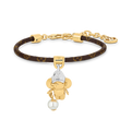 Louis Vuitton Vivienne Pearls 18K Gold Bracelet