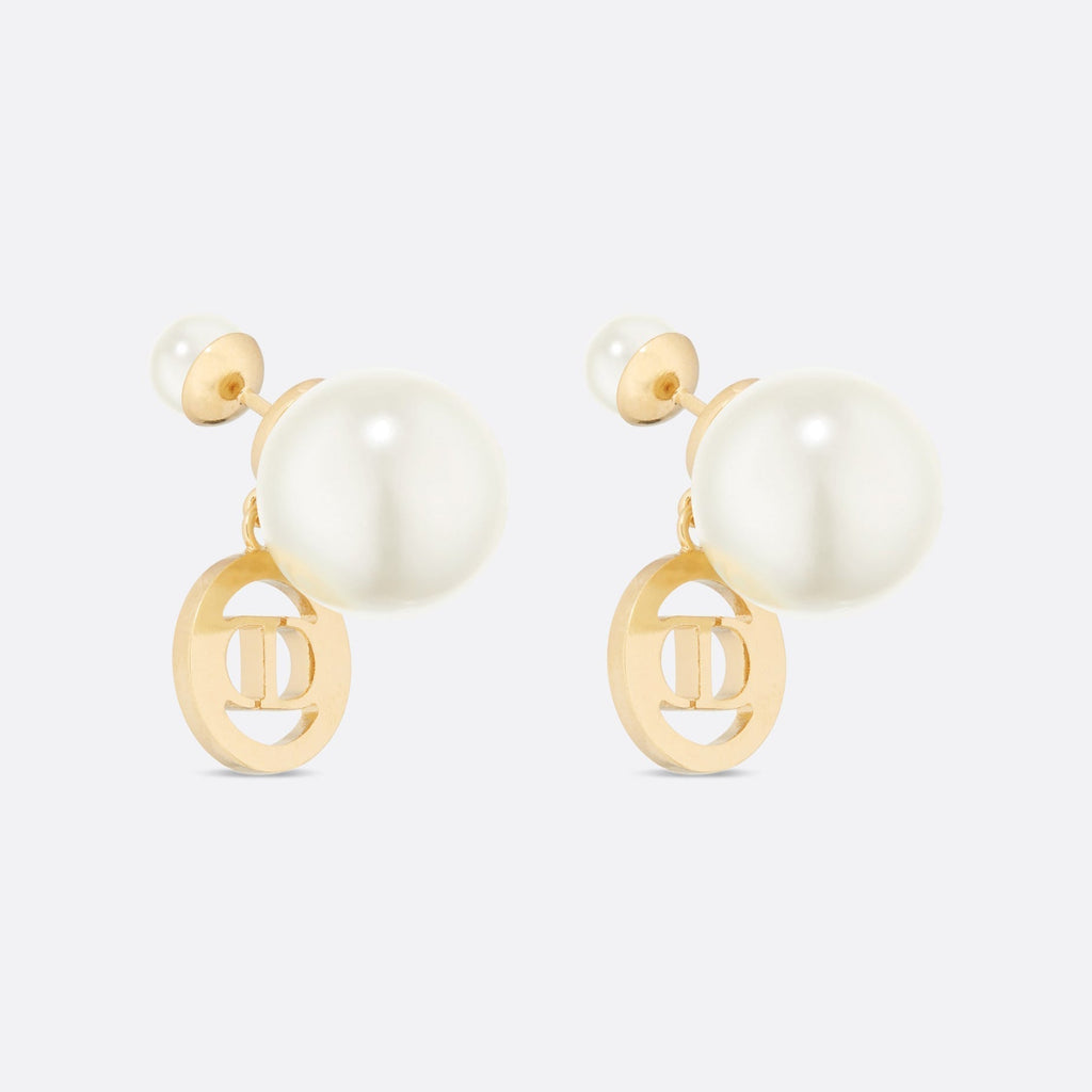 Dior Tribales Multicolor Crystals 18K Gold Earrings