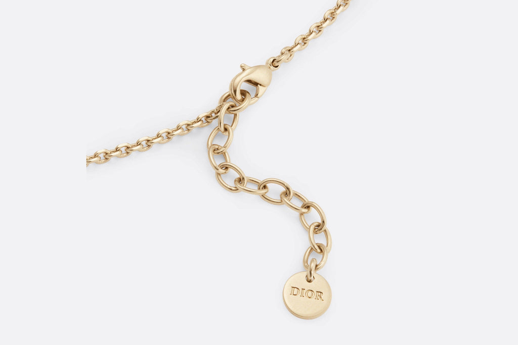 Dior Plan De Paris 18K Gold Necklace