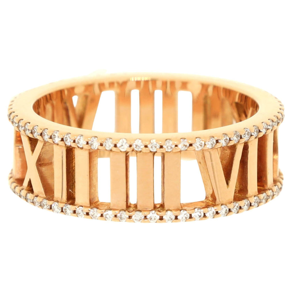 Tiffany Atlas Diamond 18K Gold Ring