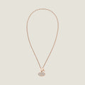 Hermes Chaine D'ancre Contour Pendant 18K Gold Necklace