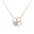 Cosmos Clip pendant 18K Gold Necklace