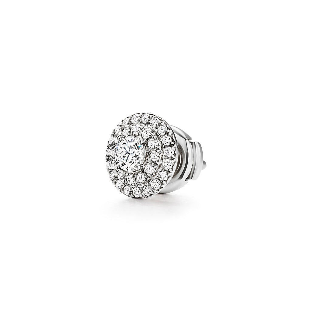 Tiffany Soleste Diamonds 18K White Gold Earrings