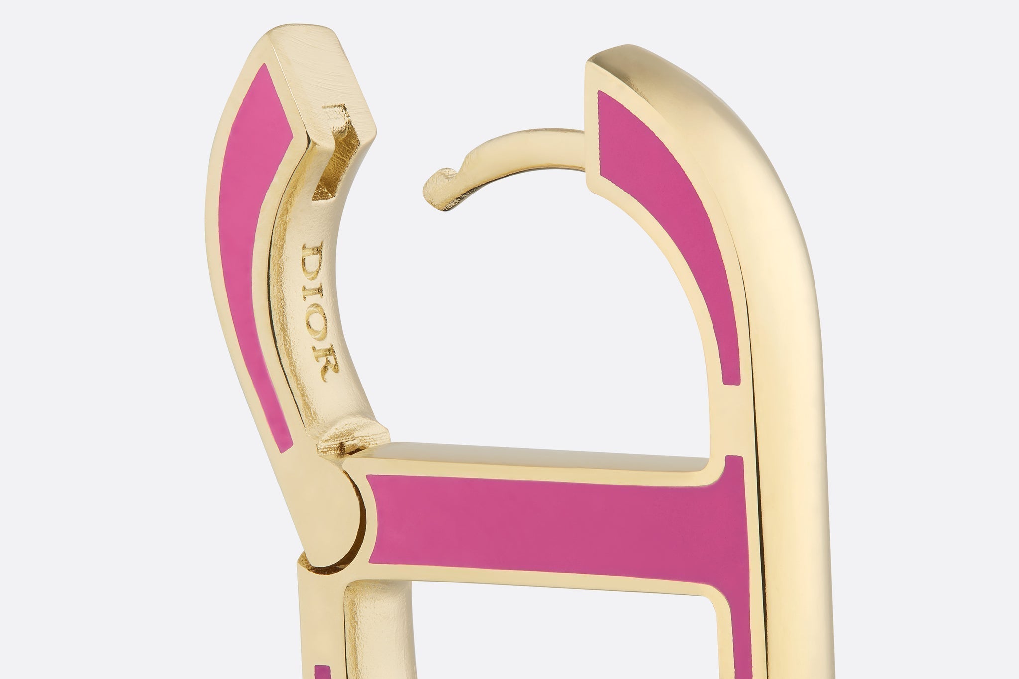 Dior 30 Montaigne Rani Pink 18K Gold Earrings