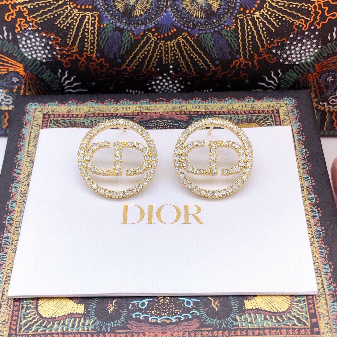 Dior 30 Montaigne 18K Gold Earrings