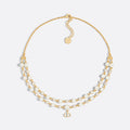 Dior Petit Treasure 18K Gold Necklace
