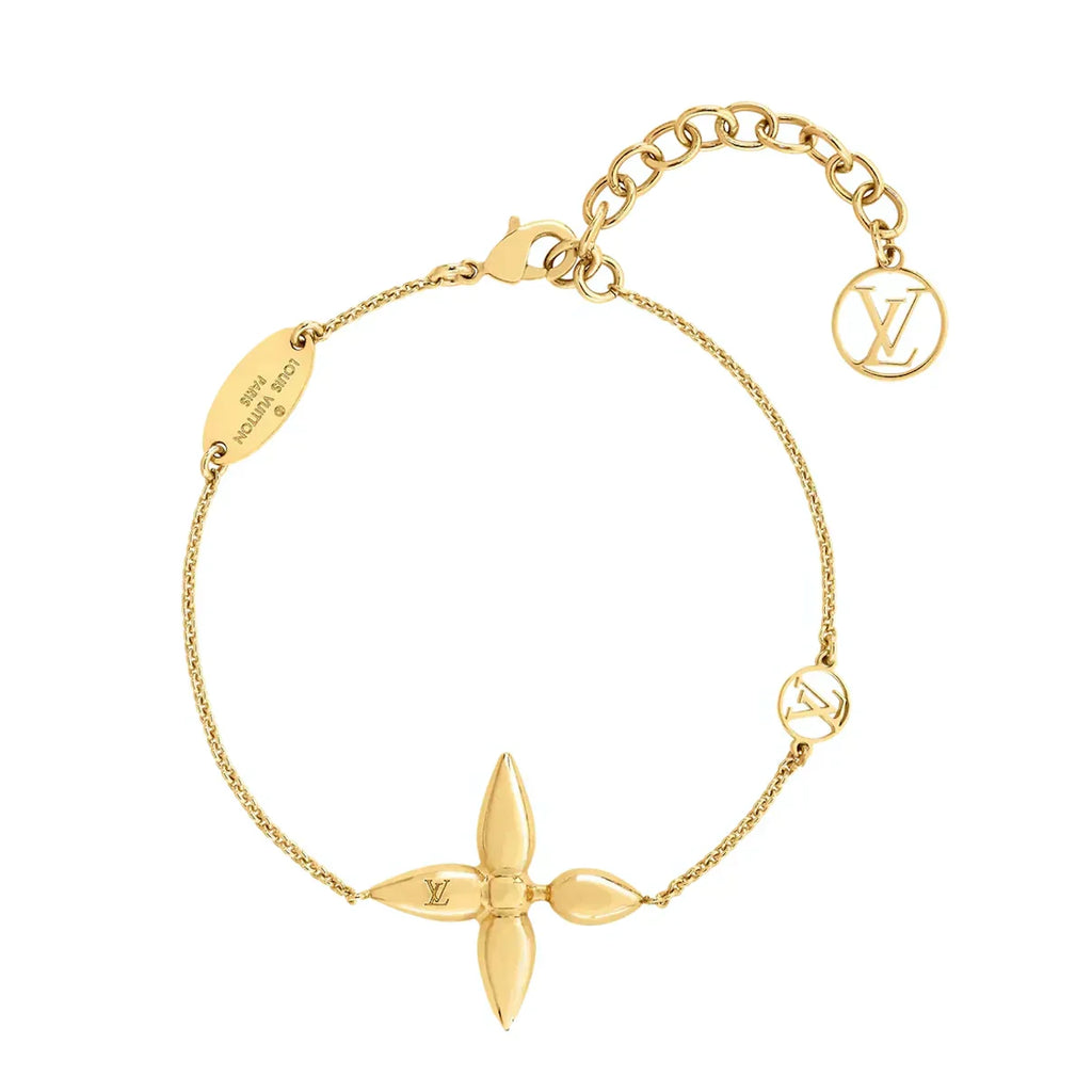 Louis Vuitton Louisette 18K Gold Bracelet