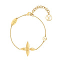 Louis Vuitton Louisette 18K Gold Bracelet