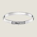 Hermes Kelly Small Model Diamond 18K Gold Bracelet