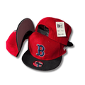 Men's Boston Red Sox New Era Red 2025 Batting Practice 9FIFTY - Snapback Cap