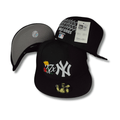 New York Yankees World Series with Logo Black – Fitted Cap
