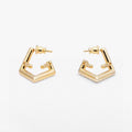 Fendi First 18K Gold Earrings