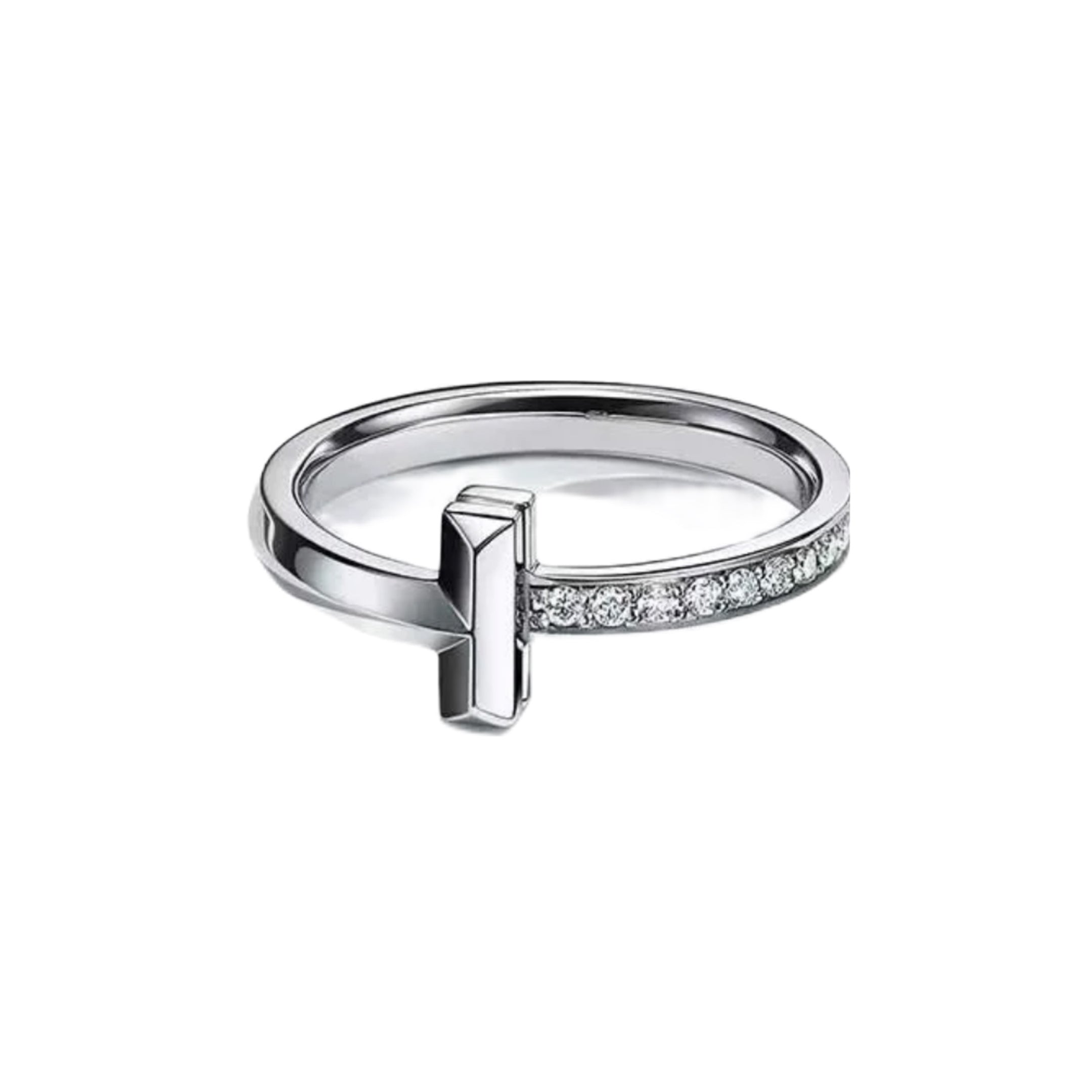 Tiffany T1 Diamond 18K Gold Ring