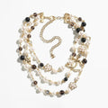 Chanel 24B Long Pearls 18K Gold Necklace