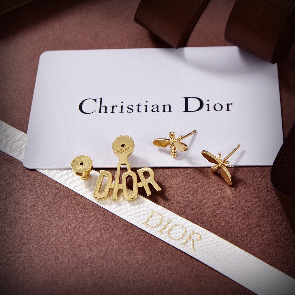 Dior Revolution 18K Gold Earrings