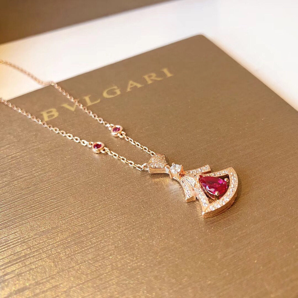 Bvlgari Dream Diamond 18K Gold Necklace
