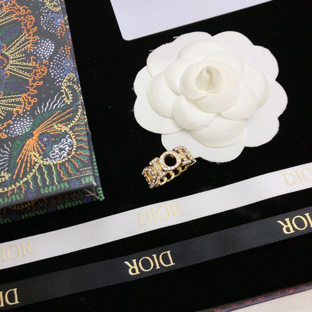 Dior Revolution Chain 18K Gold Ring