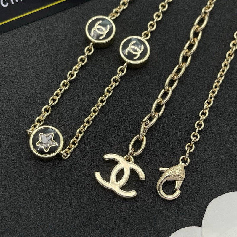 Chanel Star Gold 18K Gold Necklace