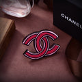 Chanel Pink 18K Gold Brooch