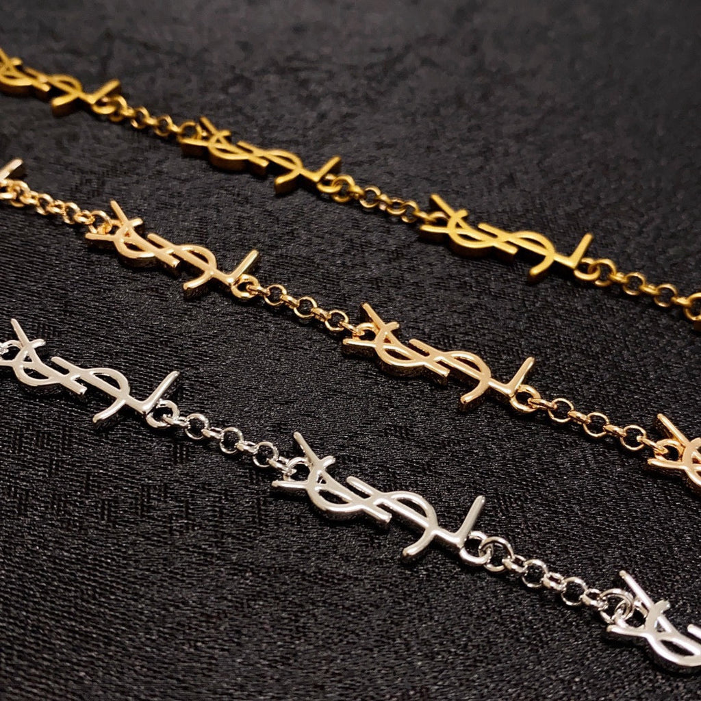 YSL Mini Cassan 18K Gold Bracelet