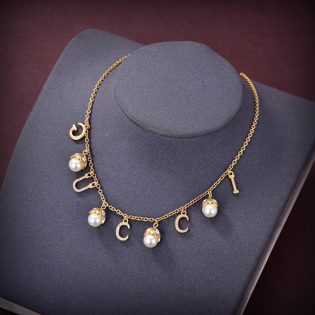 Gucci Double Fashion Show Chain 18K Gold Necklace