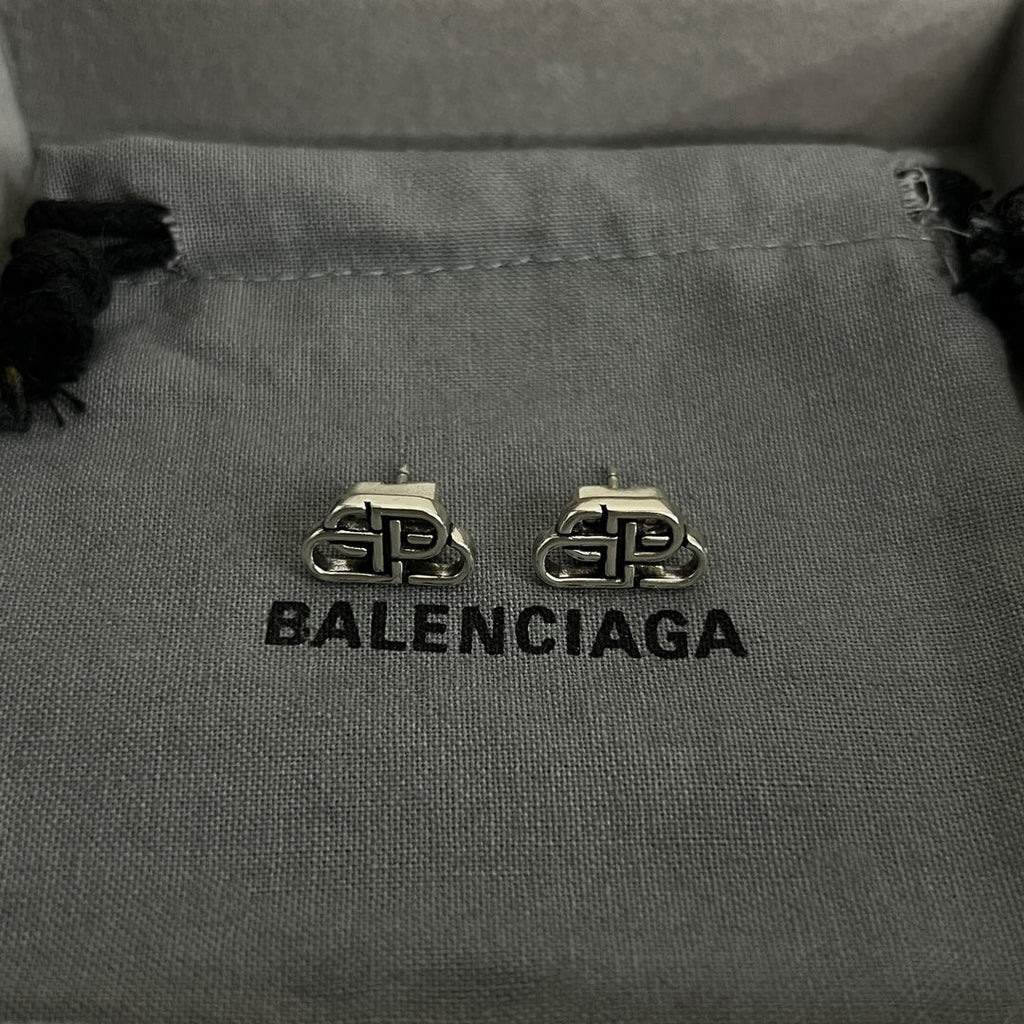 Balenciaga Vintage 18K Gold Earrings