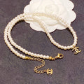 Chanel Pearls Choker 18K Gold Necklace