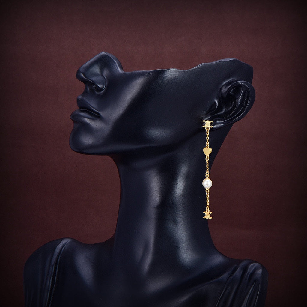 Celine 18K Gold Earrings